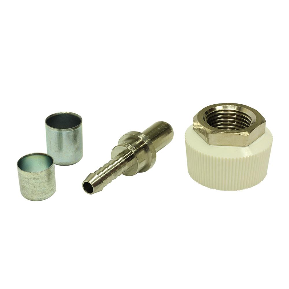 Kit H-I-T Female Vacuum 1/4 Hose with Nut Gland and FER SDP Kit H-I-T Female Vacuum 1/4 Hose with Nut Gland and FER SDP